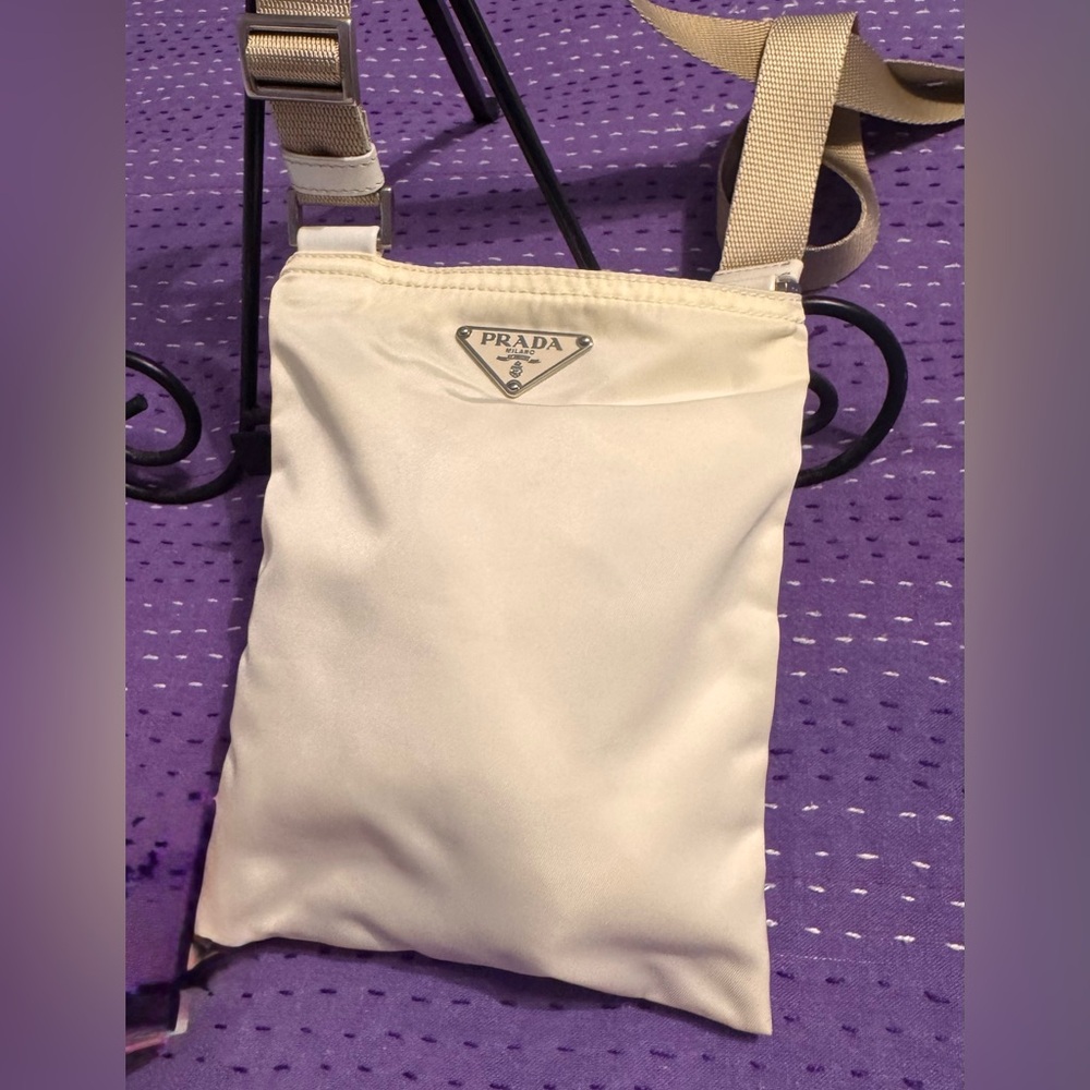 Prada Tessuto Cream Women’s Bag